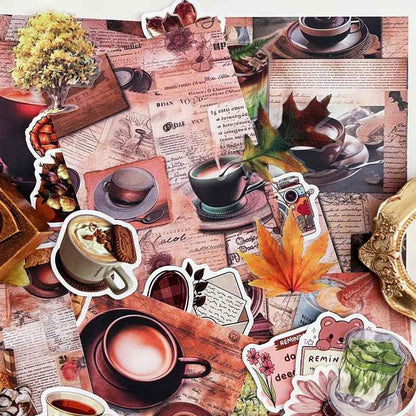 Sepia Roast Ephemera Mystery Kit 95PCS