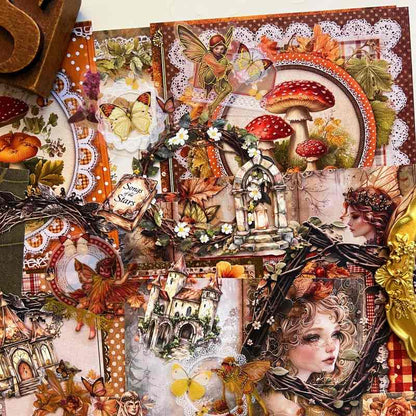 Pixie Glow Ephemera Mystery Kit 80PCS