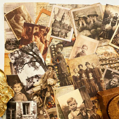 Old Shadows Ephemera Kit 100PCS