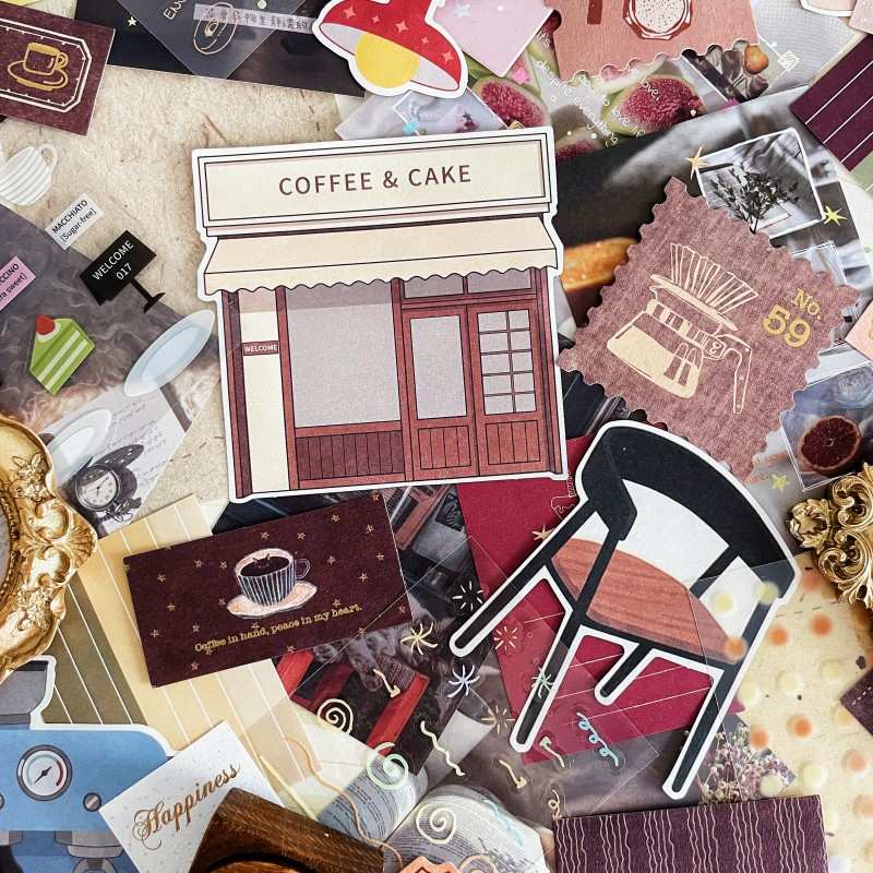 Simple Pleasures Ephemera Mystery Kit 95PCS