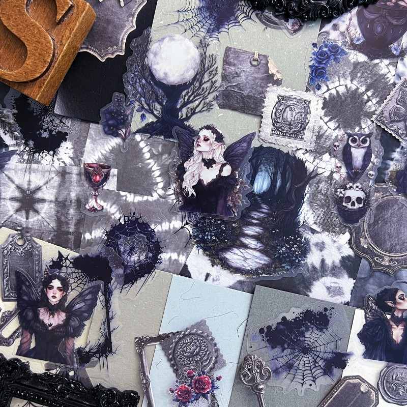 Dark Elf Ephemera Mystery Kit 115PCS