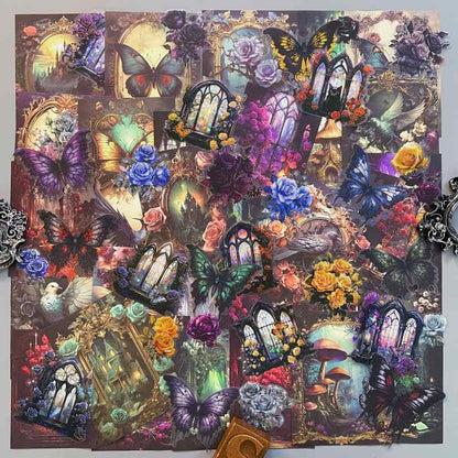 Gothic Desire Ephemera Mystery Kit 60PCS