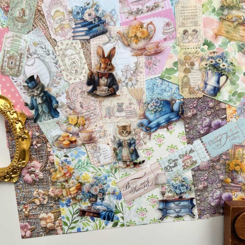 Fairy Gathering Ephemera Mystery Kit 85PCS