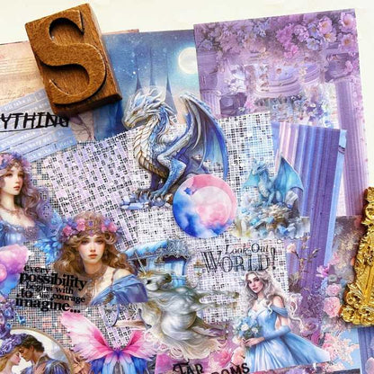 Frozen Whimsy Ephemera Kit 80PCS