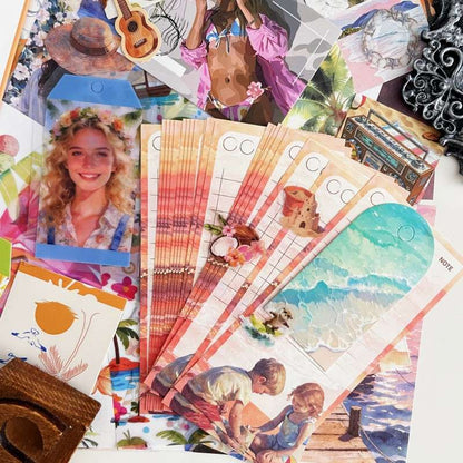 Island Holiday Ephemera Kit 155PCS