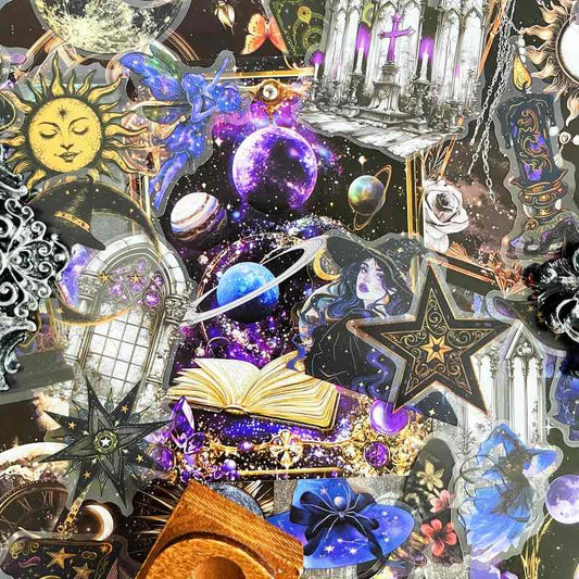Cosmic Witch Ephemera Mystery Kit 85PCS