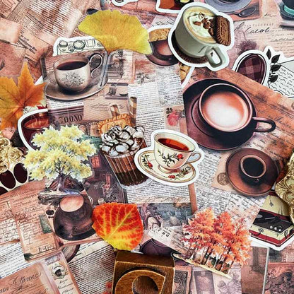 Sepia Roast Ephemera Mystery Kit 95PCS