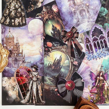 Phantom Garden Ephemera Mystery Kit 50PCS