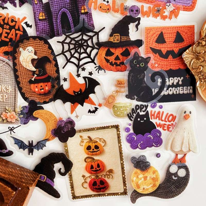 Halloween Carnival Ephemera Kit 50PCS