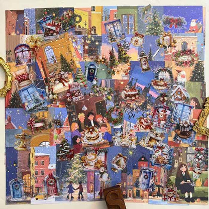 Noel Moment Ephemera Mystery Kit 120PCS