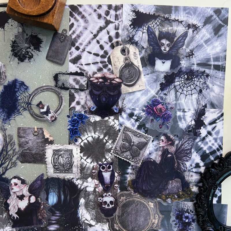 Dark Elf Ephemera Mystery Kit 115PCS