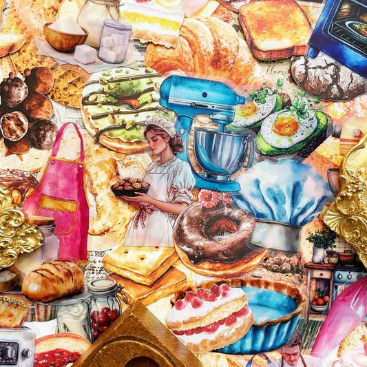 In Baking Mood Ephemera Mystery Kit 120PCS