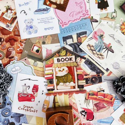 Pages & Paws Ephemera Mystery Kit 80PCS