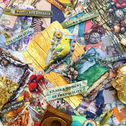 Life Script Ephemera Mystery Kit 100PCS