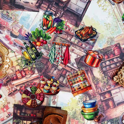 Kitchen Stories Ephemera Mystery Kit 70PCS