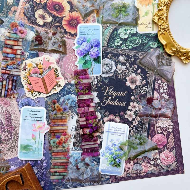 Garden Volumes Ephemera Mystery Kit 70PCS