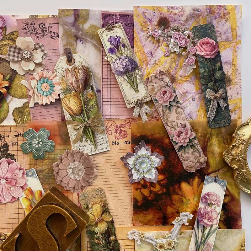 Archive Pieces Ephemera Mystery Kit 100PCS