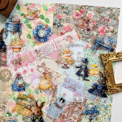Fairy Gathering Ephemera Mystery Kit 85PCS