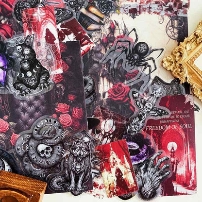 Gothic Blood Ephemera Mystery Kit 95PCS