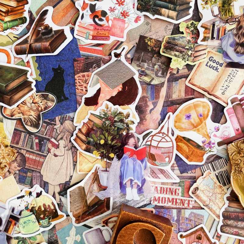 Book Hour Ephemera Mystery Kit 90PCS