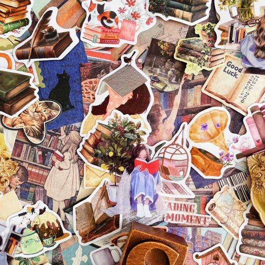 Book Hour Ephemera Mystery Kit 90PCS