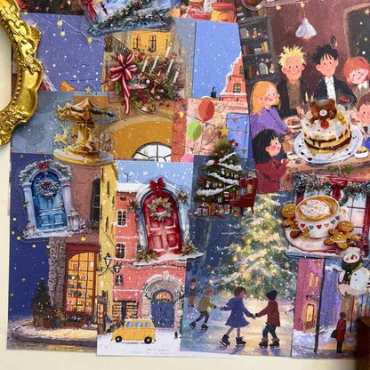 Noel Moment Ephemera Mystery Kit 120PCS