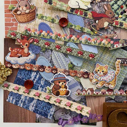 Forest Weave Ephemera Mystery Kit 110PCS