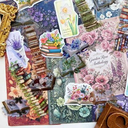 Garden Volumes Ephemera Mystery Kit 70PCS