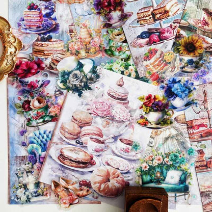 Sweet Afternoon Ephemera Mystery Kit 70PCS