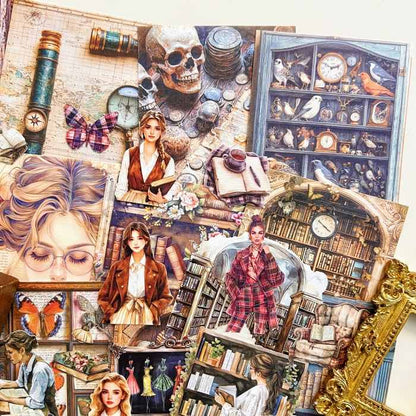 Classical Academia Ephemera Kit 75PCS