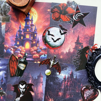 Vampire Nocturne Ephemera Mystery Kit 65PCS