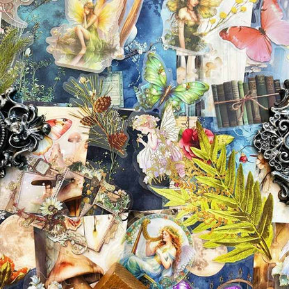 Faerie Grove Ephemera Mystery Kit 100PCS