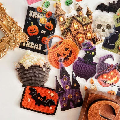 Halloween Carnival Ephemera Kit 50PCS