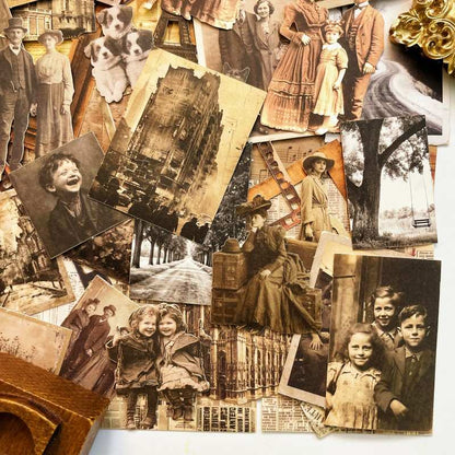 Old Shadows Ephemera Kit 100PCS