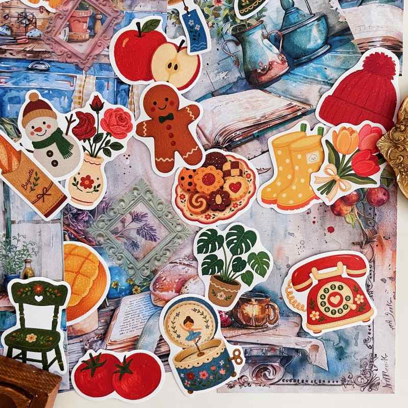 Home & Heart Ephemera Mystery Kit 75PCS