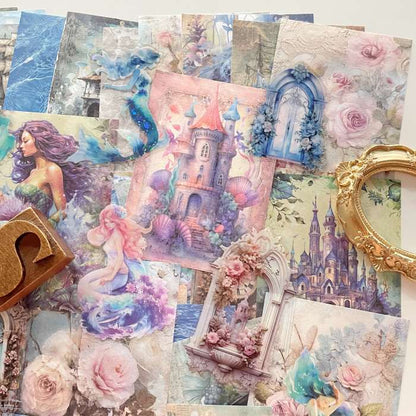 Mermaid Tale Ephemera Mystery Kit 65PCS