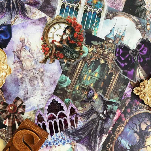 Phantom Garden Ephemera Mystery Kit 50PCS