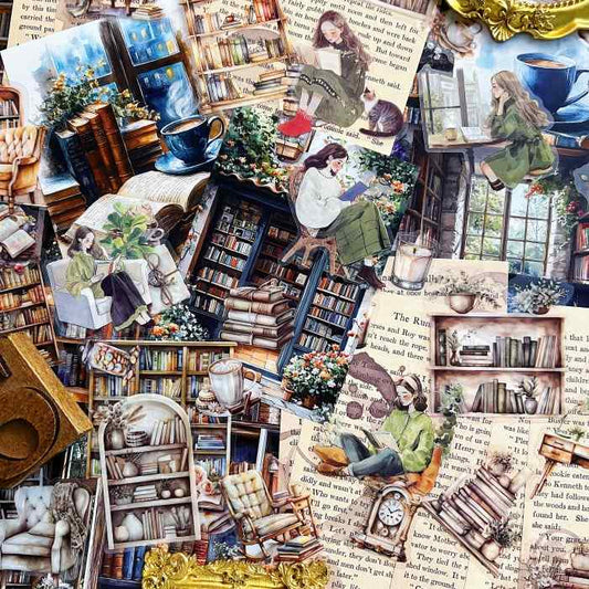 Gentle Study Ephemera Mystery Kit 85PCS