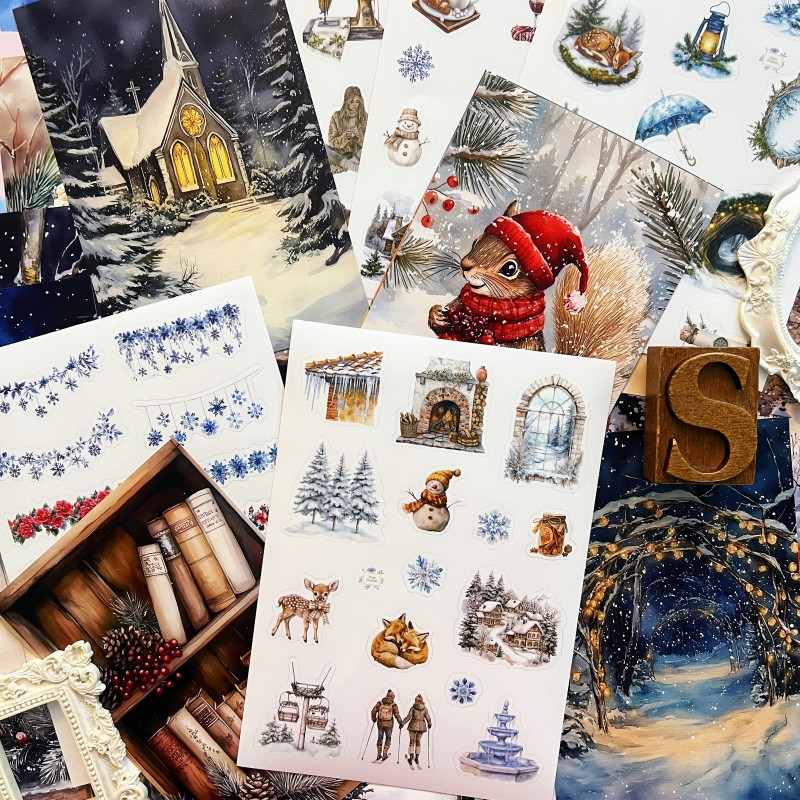 Winter Tale Journal Kit 40Sheets