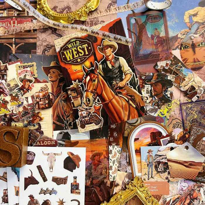 Warm West Ephemera Kit 155PCS