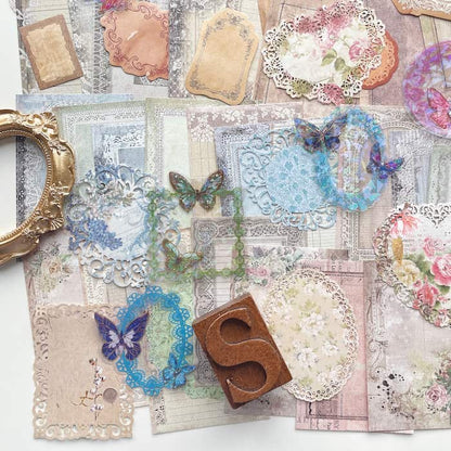 Lace Dreamscape Ephemera Mystery Kit