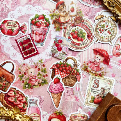 Berry Adore Ephemera Mystery Kit 75PCS