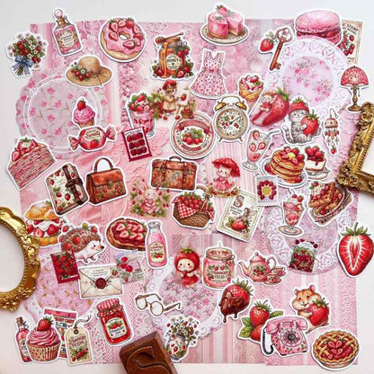 Berry Adore Ephemera Mystery Kit 75PCS
