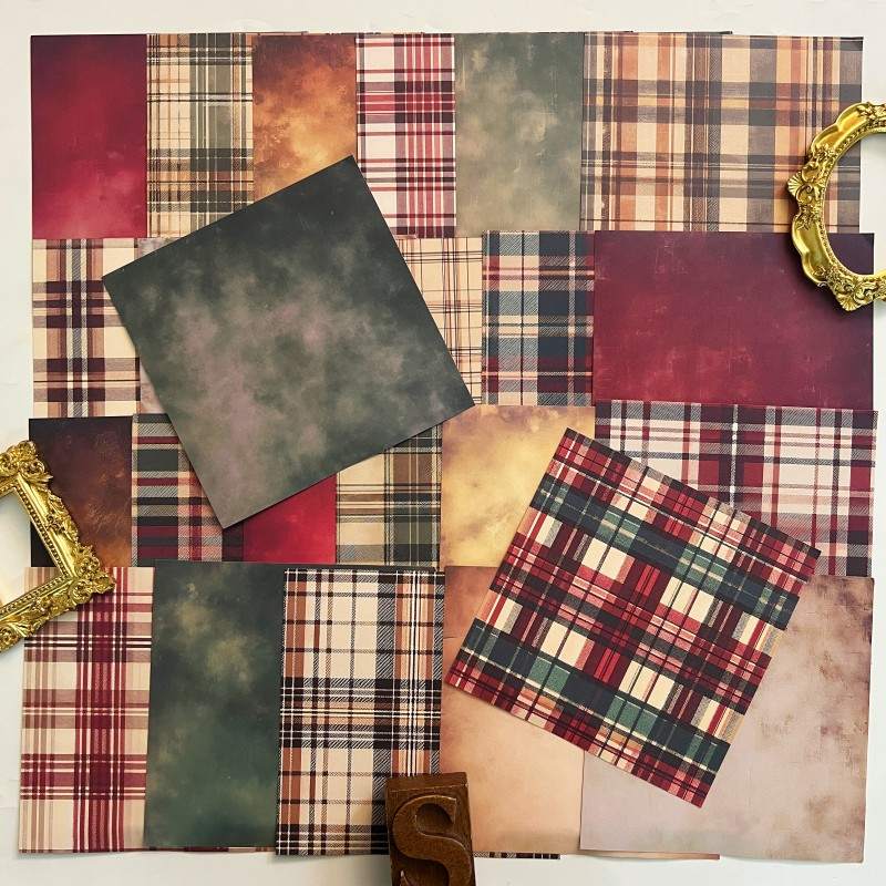 Jolly Spirit Collage Paper 24Sheets