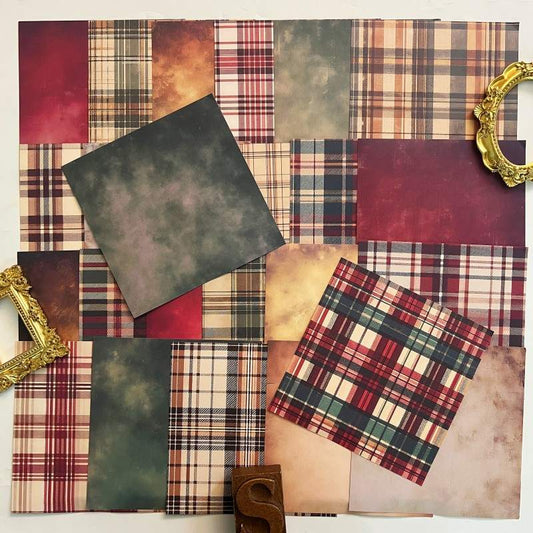 Jolly Spirit Collage Paper 24Sheets