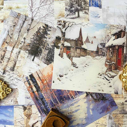 Frost Valley Collage Paper 24Sheets