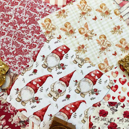 Love Celebration Collage Paper 24Sheets