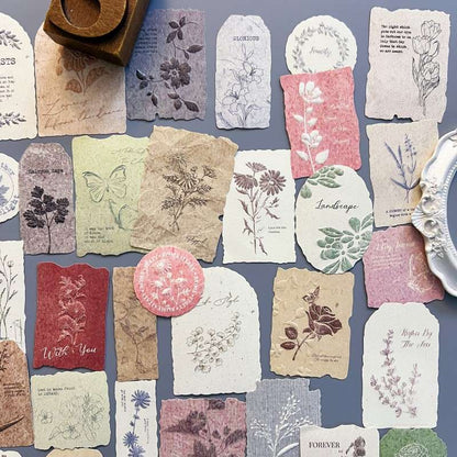 Forest Overture Collage Paper 60PCS