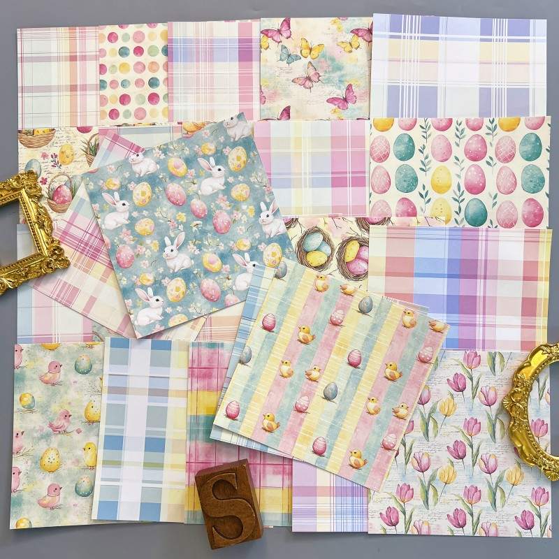 Bunny Treat Collage Paper 24Sheets