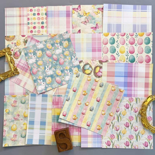 Bunny Treat Collage Paper 24Sheets